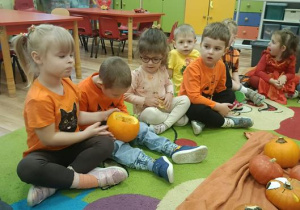 Dyniowe przygody Elfów i Biedronek