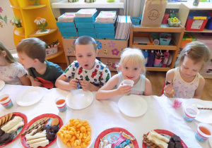 Filip, Arthur, Klara i Kornelia.