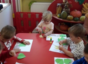 Zajęcia "Kolorowe listki"