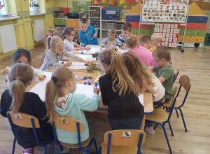 "Przyrodnicze obrazki" w ramach Ogólnopolskiego Projektu Edukacyjnego.