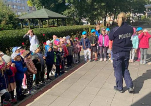 Spotkanie z policjantką.