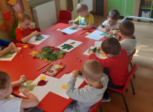 Przyrodnicze obrazki- "Jesienny skrzat"