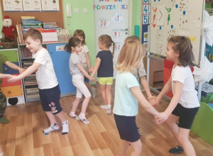 Zajęcia w ramach ogólnopolskiego projektu edukacyjnego "Zdrowo i Sportowo"