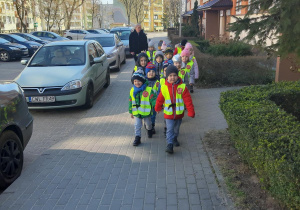 Motylki podczas marcowego spaceru.