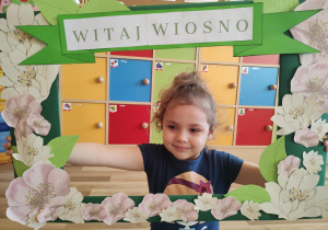 Hania wita wiosnę