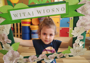 Hania wita wiosnę