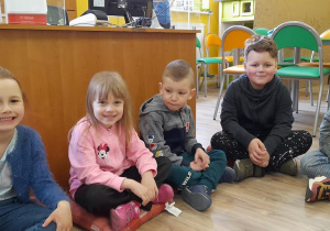 Luiza, Zosia R., Antoś, Nikodem i Adrian