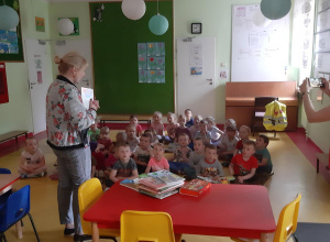 Spotkanie z przedstawicielką Biblioteki Pedagogicznej w Kutnie.