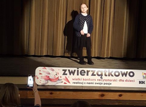 Konkurs recytatorski dla dzieci "Zwierzątkowo".