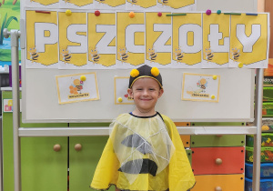 Jeremi jako pszczółka.