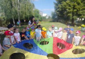 Dzień Dziecka w grupie "Żabki".