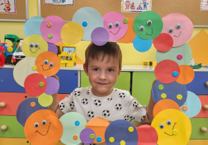 Jaś B. w dniu kropki.