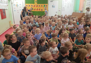 Spotkanie z Panią Policjantką.