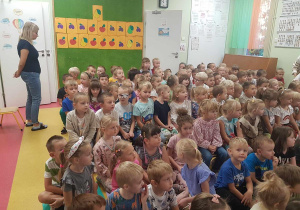Spotkanie z Panią Policjantką.
