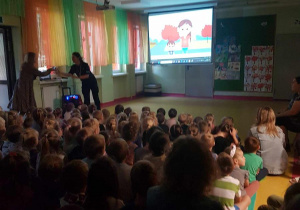 Spotkanie z Panią Policjantką.
