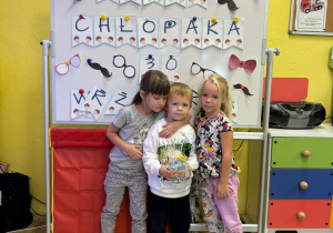 Lidka, Oliwier i Ali.