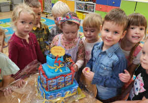 Jasio i jego ,,lubisiowy tort"
