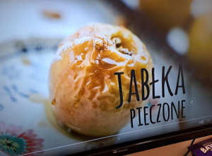 Pieczone jabłuszka.