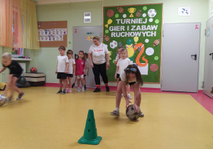 Reprezentanci grupy podczas zawodów sportowych