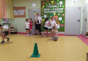 Reprezentanci grupy podczas zawodów sportowych