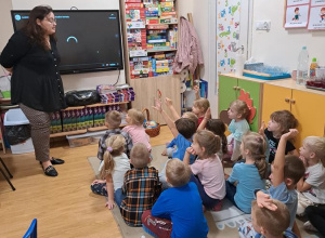 "Gadki z psem"- zajęcia z panią psycholog.