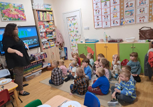 Spotkanie z panią psycholog.