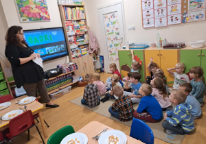 Spotkanie z panią psycholog.