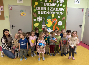 Turniej gier i zabaw ruchowych