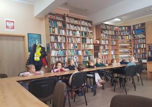 Warsztaty w bibliotece.