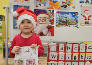 Wiktoria.R i jej list do Mikołaja.