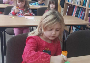 Warsztaty świąteczne w Bibliotece Pedagogicznej.