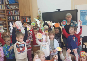 Warsztaty świąteczne w Bibliotece Pedagogicznej.