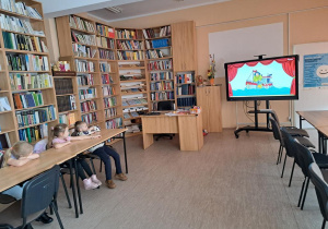 Warsztaty w Bibliotece Pedagogicznej.