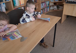 Warsztaty w Bibliotece Pedagogicznej.