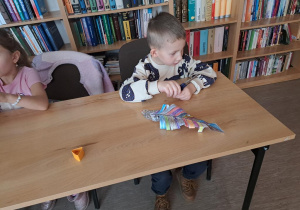 Warsztaty w Bibliotece Pedagogicznej.