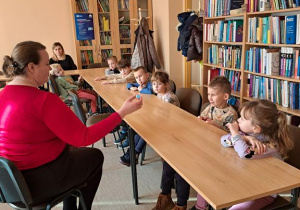 Zajęcia w Bibliotece Pedagogicznej.