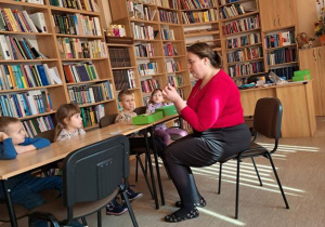 Zajęcia w Bibliotece Pedagogicznej.