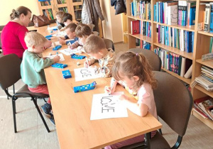 Zajęcia w Bibliotece Pedagogicznej.