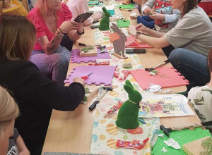 Warsztaty wielkanocne z cyklu "Razem z Rodzicami".