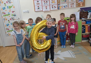 Szóste urodziny Lucjana.