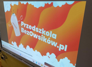 "Przedszkole bez owsików"- warsztaty