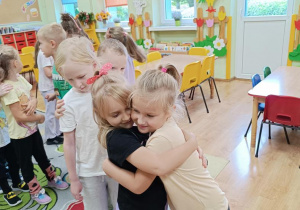 Weronika składa życzenia.