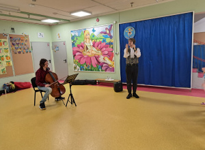 Audycja muzyczna pt. ,,Jesienna bajka o Violi''