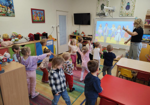 Wspólne tańce na j. angielskim