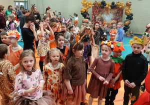 Dzieci na Balu Jesiennym