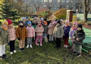 Kreciki w ogrodzie przedszkolnym