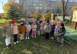 Kreciki w ogrodzie przedszkolnym