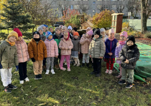 Kreciki w ogrodzie przedszkolnym