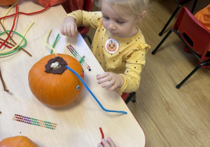 ozdabianie dyni Lila