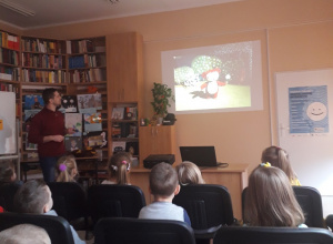 Zajęcia w Blbliotece Pedagogicznej w Kutnie